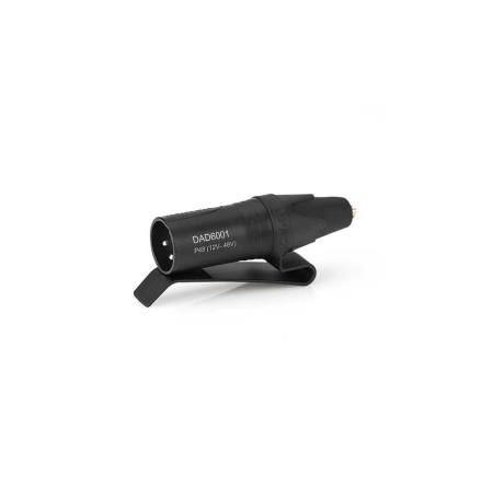 DPA MicroDot to 3-pin XLR (P48) with Belt Clip
