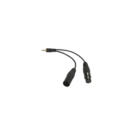 DMX Y Cable 3.5mm Jack to XLR 5Pin
