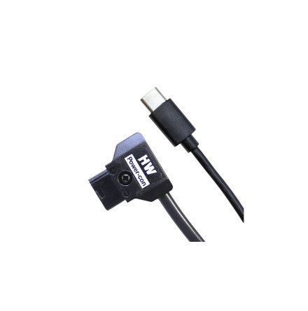 Power-Con (D-Tap) 40cm - USB-C Cable - Hawkwoods