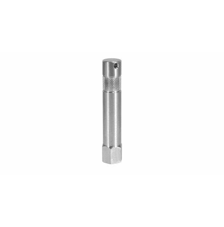 3in Aluminum Baby Pin with 3/8in Female Thread