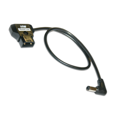 Power-Con 2-pin (male) - 2.5mm Right-Angled Jack Plug 60 cm - Hawkwoods