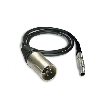 XLR 4-pin male to Lemo 0B 2-pin male 100 cm