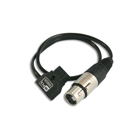 D-Tap male to XLR female (4-pin), 50 cm 