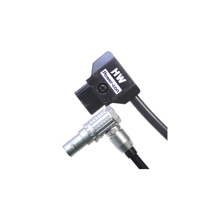 D-Tap male to Lemo 6-pin Epic Right Angled, 45 cm