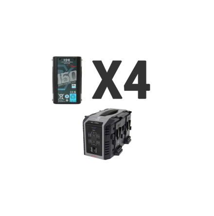 Kit 4 x DUO-C150P + 1 x VL-4Se