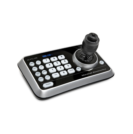 Compact PTZ Camera Controller with 4D Joystick