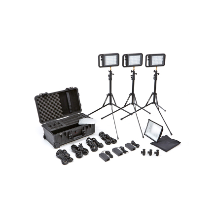 Litepanels Lykos+ BiColor Flight Kit