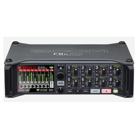 Zoom F8n Pro Multi Track Field Recorder