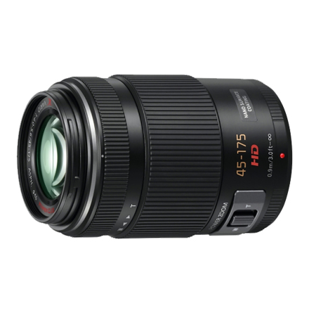 Panasonic Lumix Lens G X PZ Vario 45-175mm Black