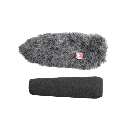 Foam &amp; Windjammer Shotgun Microphone 18cm 19-22mm - Rycote