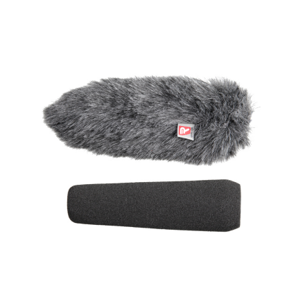 Foam &amp; Windjammer Shotgun Microphone 15cm 19-22mm - Rycote