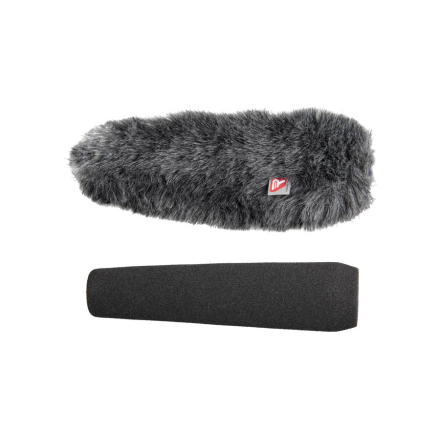 Foam &amp; Windjammer Shotgun Microphone 18cm 24-25mm - Rycote