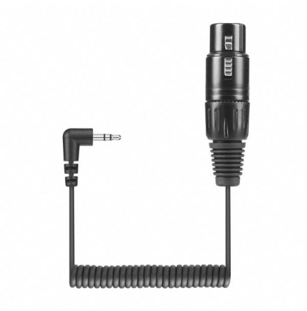 Cable KA 600 coiled 3-Pin XLR Female to Mini-Jack 3,5mm