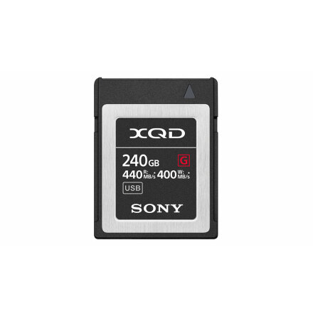 Memory Card XQD G-series, 240GB R440/W400 MB/s