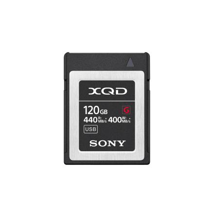Sony XQD G-series, 120GB R440/W400 MB/s