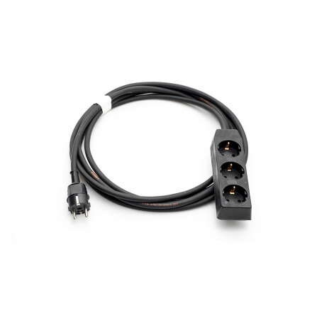 2m Extension Cord 3 Socket