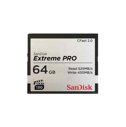 Cfast 2.0 Extreme Pro 64GB 525MB/s VPG130