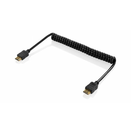 Coiled Cable HDMI to HDMI male 4K 2.0 (40-80 cm)