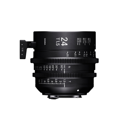 Sigma Cine 24mm T1.5 FF EF-mount (Metric)