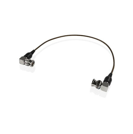 Cable BNC Skinny 90-Degree 12 in. (30 cm) Black
