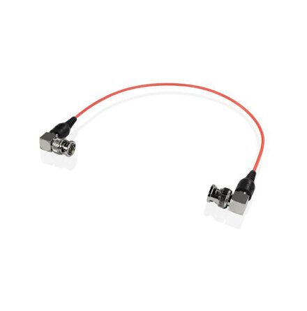 Cable BNC Skinny 90-Degree 12 in. (30 cm) Red