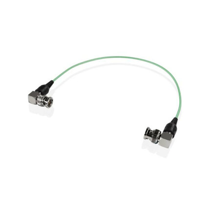 Cable BNC Skinny 90-Degree 12 in. (30 cm) Green