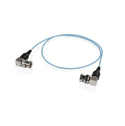 Cable BNC Skinny 90-Degree 24 in. (60 cm) Blue