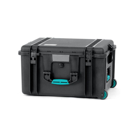 Resin Case HPRC2730W Wheeled 2 Bags &amp; Dividers Black/Blue