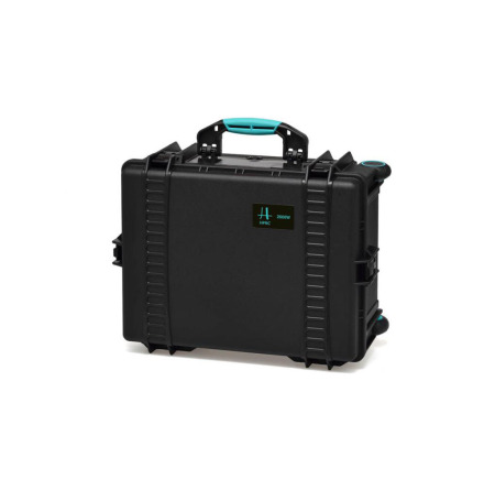 Resin Case HPRC2600W Wheeled Foam Black/Blue