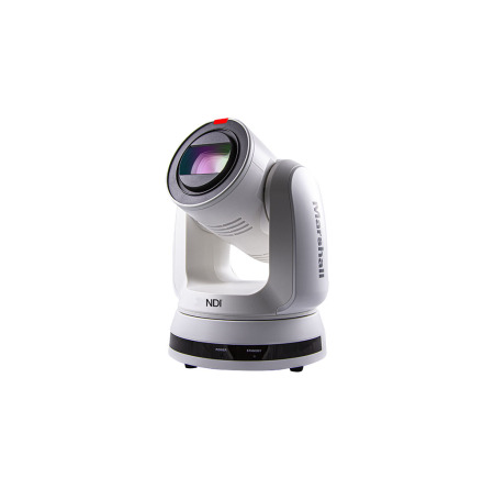 4K NDI PTZ Camera - Full NDI, 12G-SDI &amp; HDMI (White)