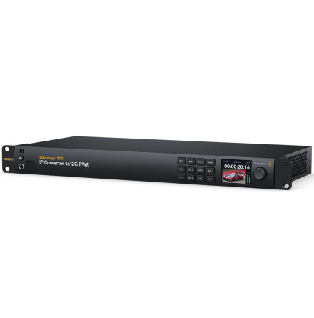 Blackmagic 2110 IP Converter 4x12G PWR