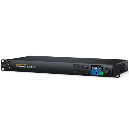 Blackmagic 2110 IP Converter 8x12G SFP