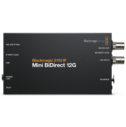 Blackmagic 2110 IP Mini BiDirect 12G