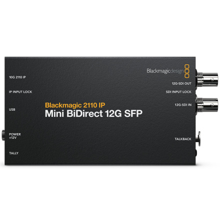 Blackmagic 2110 IP Mini BiDirect 12G SFP