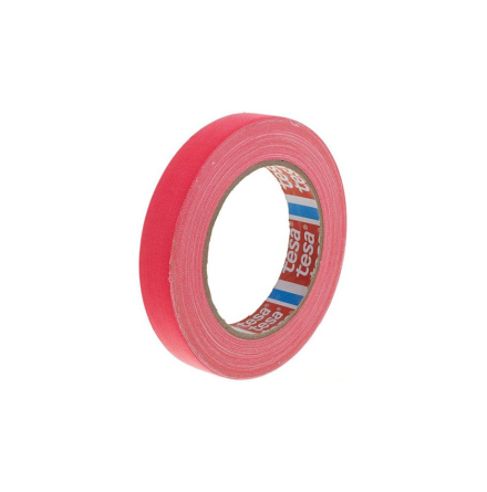 Tesa Tape 19 mm Pink Fluorescent 25m