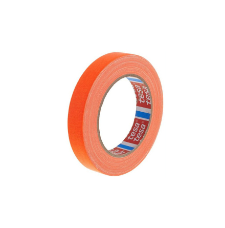 Tesa Tape 19 mm Orange Fluorescent 25m