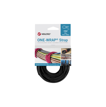 Velcro One-Wrap strap 200 mm 25pcs