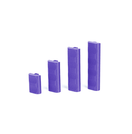 Replacement Grip Set for Rainbow Handle Kit (Purple)