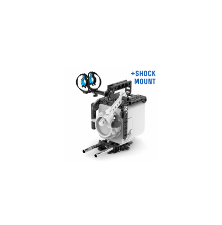 Mid Kit for Sony Burano + Mic. Shock Mount Sideways 15mm Rod